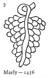 Filigrane du moulin à Marly